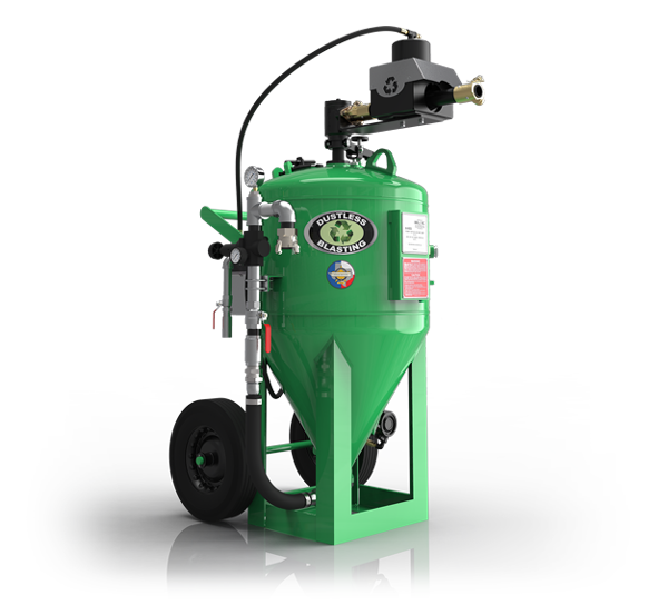 Dustless shop blasting db800